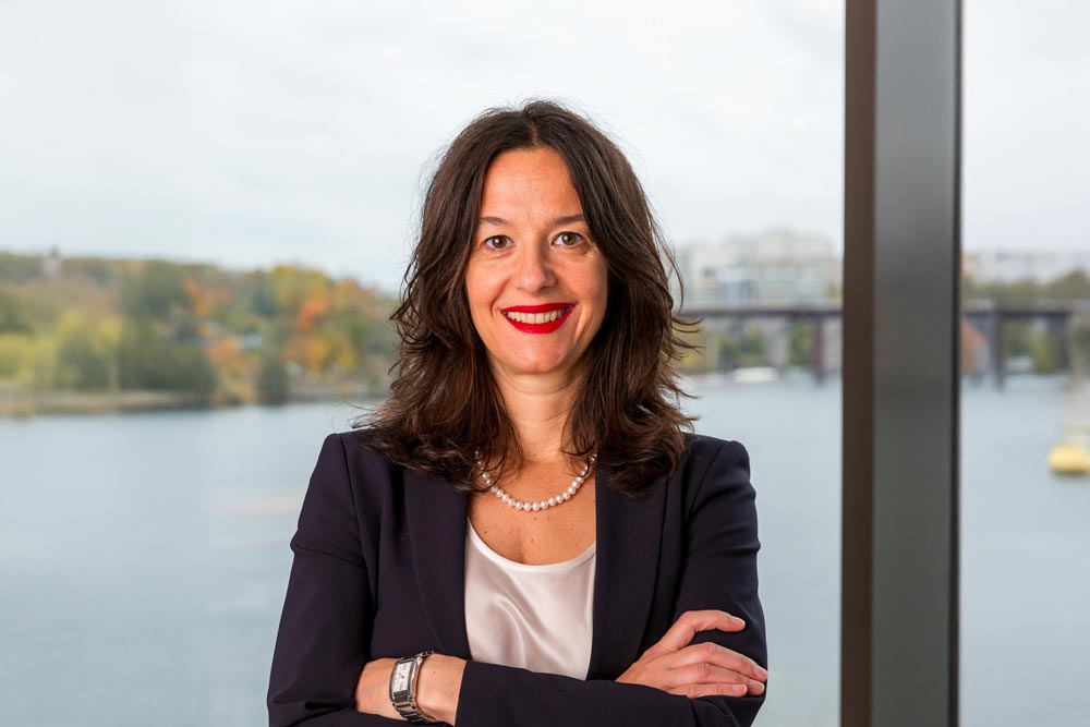 Bild på Gordana som ler